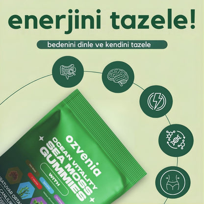 Ozvenia Sea Moss Günlük Denge Desteği Gummy