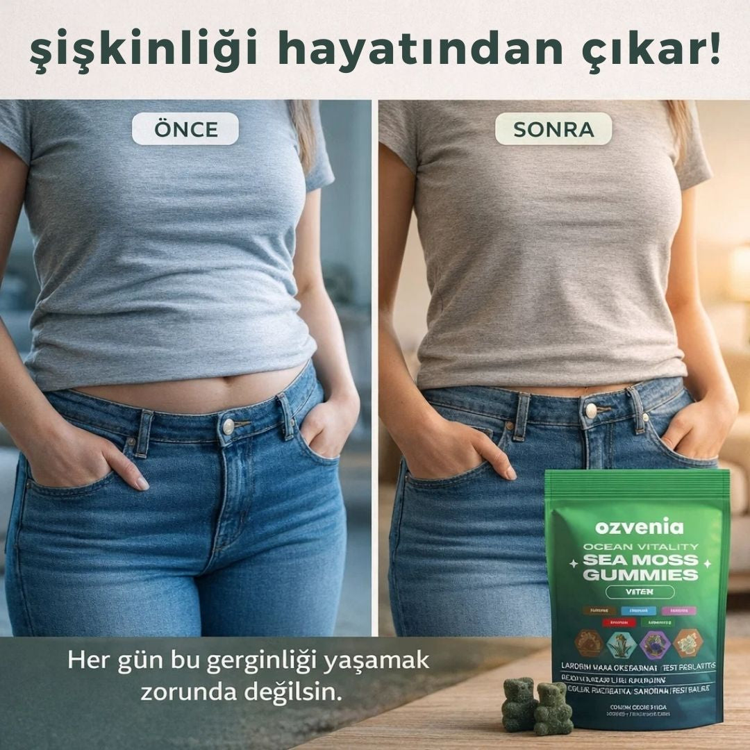 Ozvenia Sea Moss Günlük Denge Desteği Gummy