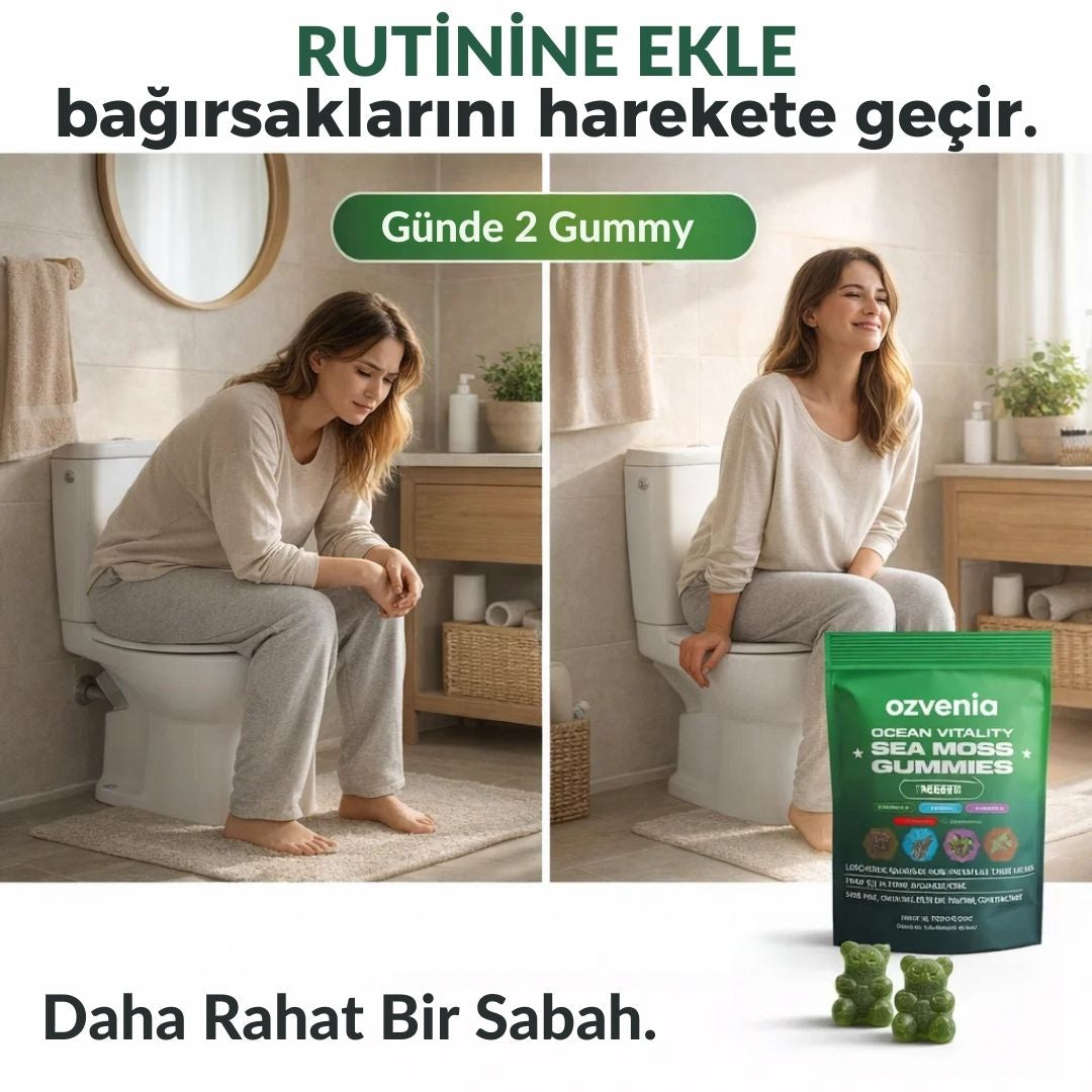Ozvenia Sea Moss Günlük Denge Desteği Gummy